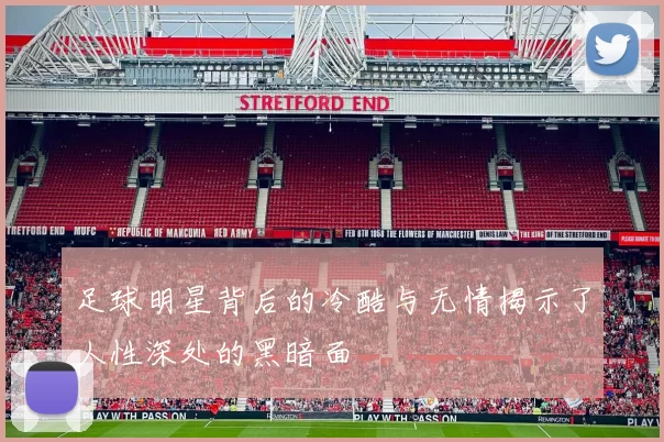 足球明星背后的冷酷与无情揭示了人性深处的黑暗面